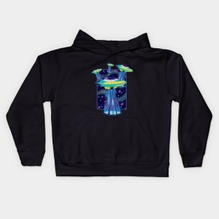 UFO ATTACK Kids Hoodie